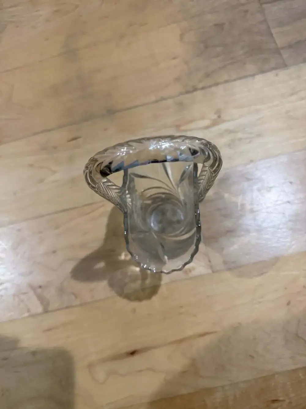 Duncan & Miller clear glass